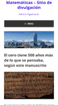 Mobile Screenshot of matematicas.cl
